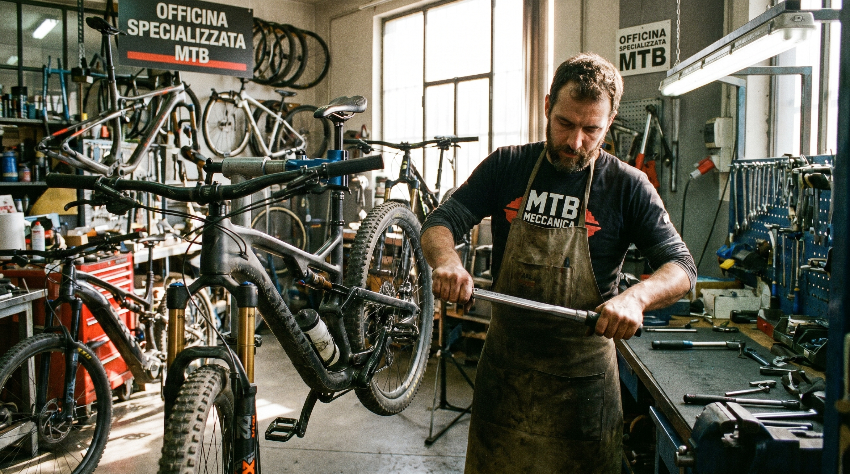 Officina specializzata in bici e e-bike